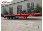 13 Meters 3 Axles 48 Ft Aluminum Flatbed Trailer 13165x2550x1500mm