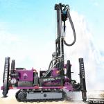 Crawler Well Drilling Equipment Borehole 400m Deep Hydraulic Water Well Drilling