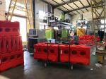 Roadway Safety Water Barrier Made Of PE Plastic For Traffic Management On