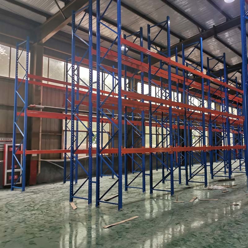 Pallet Shelving Steel Racks For Warehouse Industrial Warehouse Storage Racks 1.5-2.5mm Depth