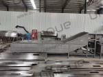 Stainless Steel 304 Fruit and Vegetable Blanching Machine for Large-Scale