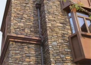 Quality Antique Colored Artificial Faux Stone Wall Tile Glue Material wholesale