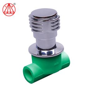Quality Dn25 PPR Concealed Valve , Water Supply Pipe Fittings For Public Buildings wholesale