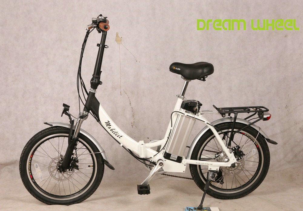 36V 250W Motorized Folding Bike TUV EN15194