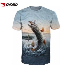 Quality Popular Custom Fishing Jerseys High Performance OEM Design Flatlock Stitching wholesale