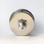 2 Inches 16 Bar Liquid Filled Pressure Gauge SUS304 1/8 NPT Axial Connection