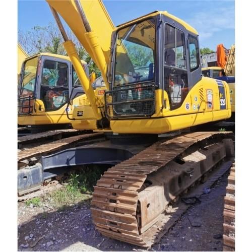 Low Working Hours Used Komatsu PC220 Crawler Excavator with Original Hydraulic
