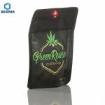 Stand Up Zipper Flat Bottom 150g Coffee Bags With Valve