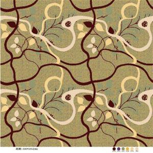 Quality Oriental Handmade Woollen Carpet , Woven Wool Area Rugs Jacquard Style wholesale