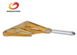 Quality PVC Cable Pulling Clamp , Insulated Wire Rope Self Gripping Clamp wholesale