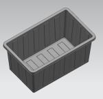 High Hardness 800 Liters Plastic Box Mould Lightweight
