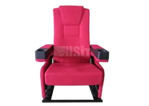 Quality High Back Sliding Theater Recliner Chair , Theatre Seating Chairs Fireproof Fabric wholesale