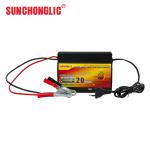 AC 220V AGM GEL Battery Charger Four Step 12v Lead Acid Battery Charger Portable