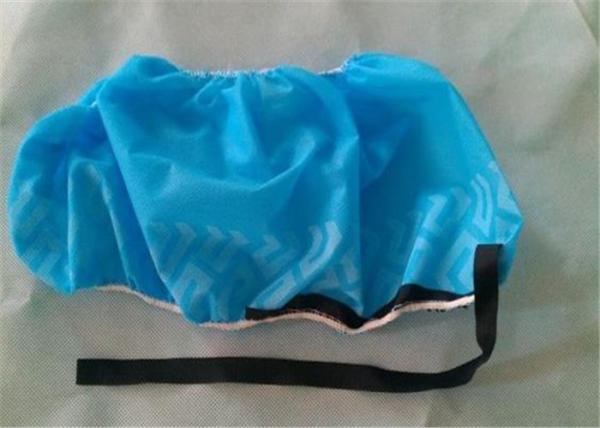 Anti Static Safety Non Slip Disposable Shoe Covers Conductive Strip For