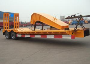 Quality 3-6 Axles Low Bed Semi Trailer For Container Shipment And Off Site Assemble wholesale