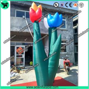 Quality Spring Indoor Outdoor Event Party Decoration Inflatable Tulip Flower Stage Decoration wholesale