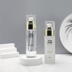 Luxury Glass Lotion Bottle 60ml Cosmetic Packaging Container Screen Printing