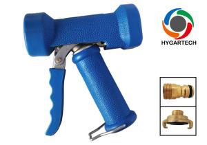 Quality Industrial Brass Blue Water Gun With Rubber House 1/2&quot; FIP Thread Inlet wholesale
