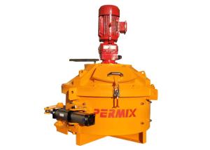 Quality Steel Material Counter Current Mixer 1-3 Unloading Doors PMC50 Short Mixing Time wholesale