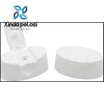 Plastic Square Body Lotion Flip Top Lid Baby Hair Shampoo Bottle Cap