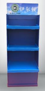 Quality 350g CCNB Food Cardboard POS Displays Stands Varnishing wholesale