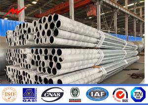 Quality Commercial Galvanized Steel Pole 12m 500DAN 1000DAN 1600DAN ASTM A123 wholesale