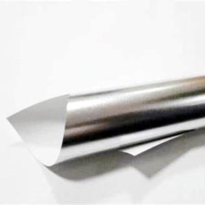 Quality 80GSM Silver Vacuum Metallised Paper Gold And Silver Cardstock For Label Printing wholesale