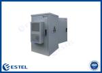 IP55 Outdoor Telecom Enclosure Anti theft Three Point Lock Air Conditioner