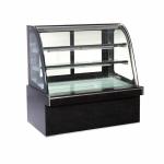 Front Curved Glass 1500*760*1250mm Bakery Display Refrigerator