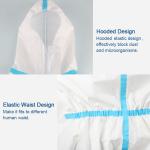 Splash Repellent Disposable Protective Clothing , Non Woven Disposable