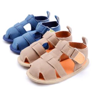 Quality Summer 2019 Cotton fabric sandals breathable cool toddler sandals for toddler boy wholesale