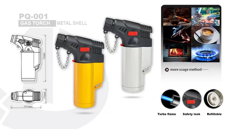 Dy-Pq001 Refillable Torch Lighter