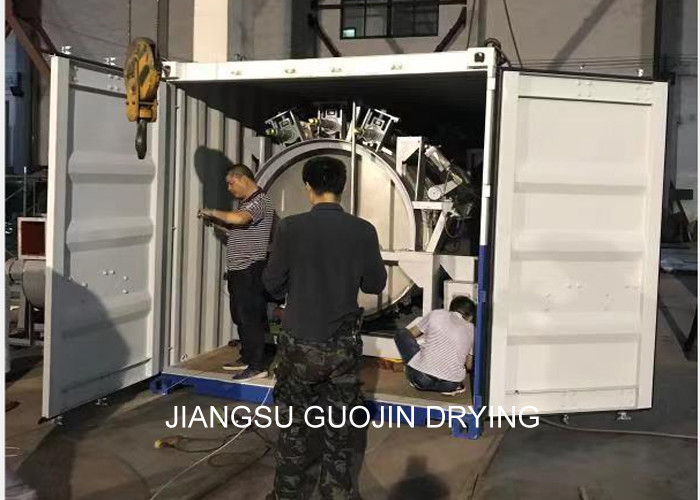 2.2KW Single Drum Dryer 50kg/h For Drying Starch