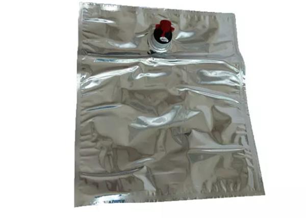 5L / 10L / 20L / 25L Custom Aseptic Bag In Box , BIB Bags With Spigot / Vitop
