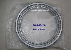 Quality BA246-2A Kobelco excavator large travel bearing angular contact ball bearing 246*313*32mm wholesale