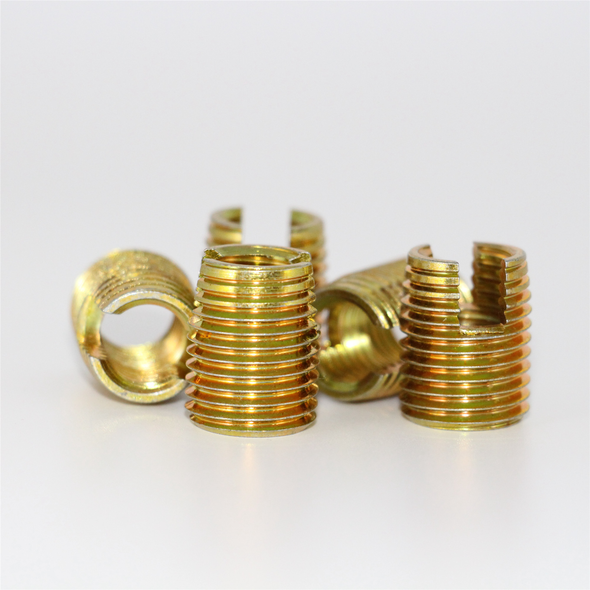 Stainless Steel 302 Slotted Self Tapping Thread Insert M2 M2.5 M3 M4 M5 M6 M8 M10