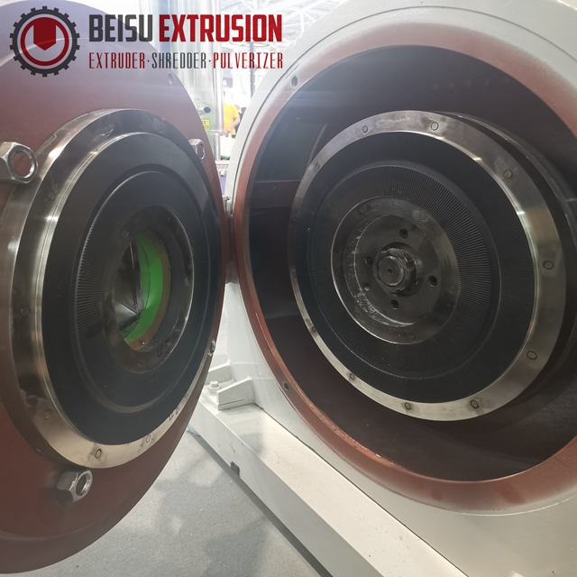 MF-400/500/600/800 SKD-11 Plastic Puverizing Disc Blade For PE/PET/LDPE/HDPE/PET Grinding Milling