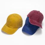 Custom Black Embroidery 100% Cotton Wash Dad Hat