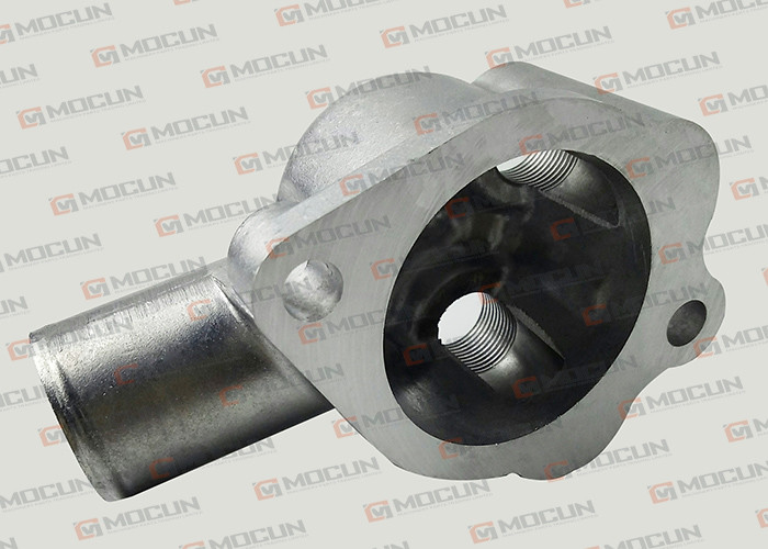 Excavator Engine Parts , 4BJ1 Thermostat Housing Aluminum or Iron Material