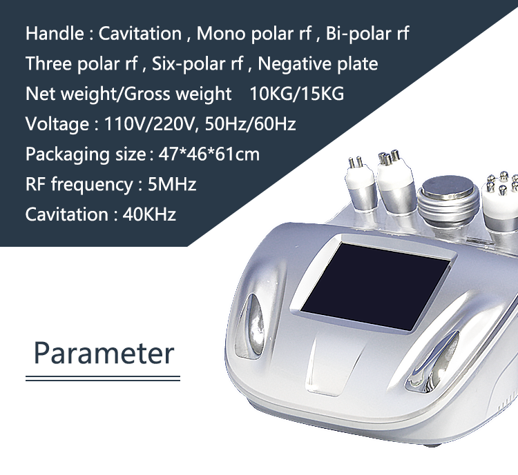 vacuum cavitation system Ultra Cavitation RF body slimming beauty Machine home use weight loss equipment