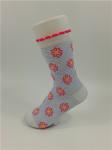 Sweat Absorbent Keep Warm Kids Cotton Socks Colorful Patterns / Logo Available