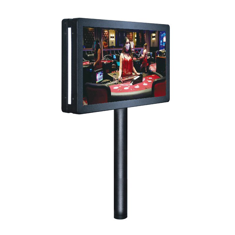 30W Double Sided Monitor With HDMI DVI VGA For Business Use