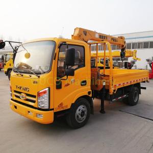 Quality Small Tonnage Stiff Boom CE Truck Mounted Mobile Crane wholesale