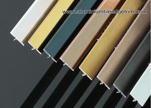 Quality 20mm / 25mm Stainless Steel T Molding / Bar Trim For Wall Or Floor Partition wholesale