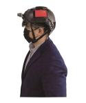 Non Contact Integrated Smart Temperature Measuring Helmet