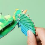3D Paper Crafts Boys And Girls Preschool Jigsaw Puzzle 4 In 1 Dinosaurs Play Set