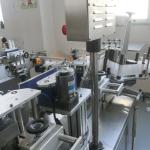 High Accuracy HMI Automatic Water Bottle Labeling Machine 0.7kw
