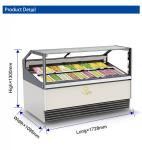 Ventilated -16℃~-18℃ Italian Pan Industrial Refrigeration Equipment with