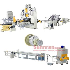 Quality Sunnran Brand Easy Open End Machine 1000×1100mm Sheet Size wholesale