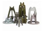 Customized Abs Dome Cap Plastic Chair Spacer 50 / 65mm Concrete Rebar